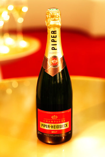 Bottle of Piper-Heidsieck Champagne Brut