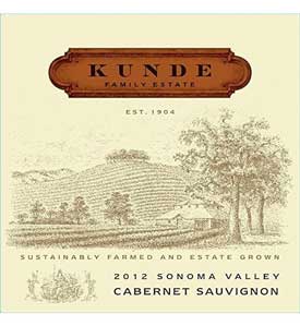 2012 Kunde Cabernet Sauvignon