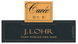 J. Lohr’s Cuvee St. E. label