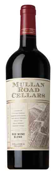 Bottle of 2012 Mullen Road Cellars wine